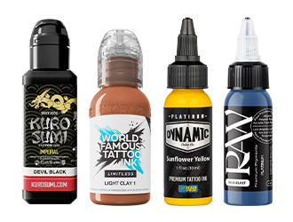 Tinta para tatuagem vegan