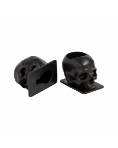 Pacote com 200 copos para tinta Saferly Skull 16 mm - Preto