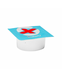 Caixa de 24 Saferly Rinse Caps com espuma
