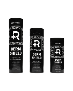 Rolo de Película Protetora Transparente Recovery Derm Shield para Tatuagem
