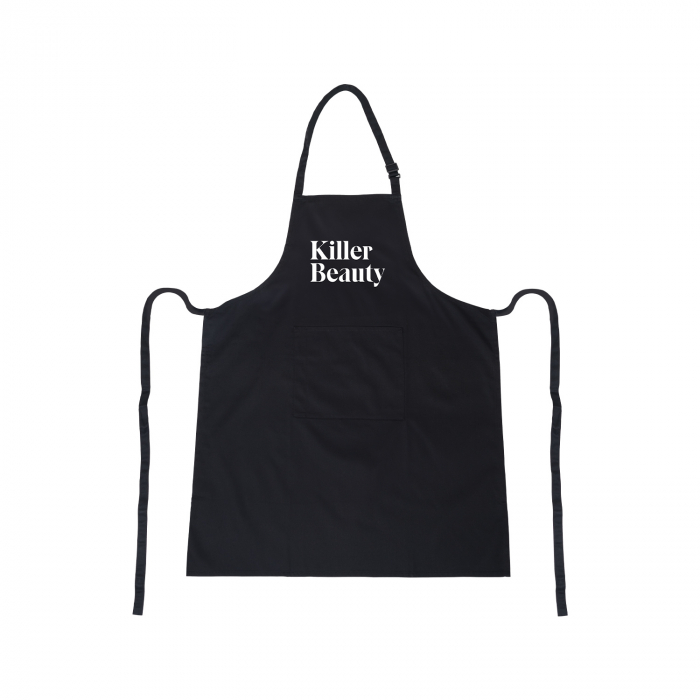 Avental Preto com Bolso da Killer Beauty