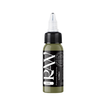 Raw Pigments Platinum - Agave - Tinta para tatuagem - 30ml