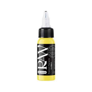Raw Pigments Platinum - Anna Banana - Tinta para tatuagem - 30ml