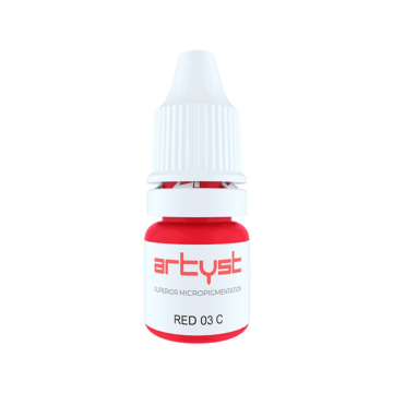 Pigmento para lábios vermelho 03 C da Artyst 10 ml