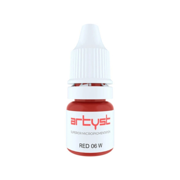 Pigmento para lábios vermelho 06 W da Artyst 10 ml
