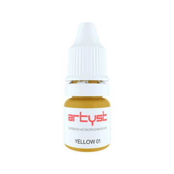 Pigmento de correção amarelo 01 da Artyst 10 ml