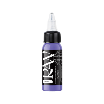 Raw Pigments Platinum - Barney - Tinta para tatuagem - 30ml