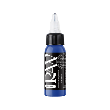 Raw Pigments Platinum - Deja Blue - Tinta para tatuagem - 30ml