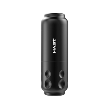 Dragonhawk Mast Sensor - Máquina de tatuagem estilo caneta - Preta - Traço de 4,0 mm