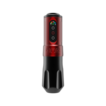 FK Irons One Máquina De Tatuagem traço de 4,0 mm - Yomico Vermelho/Preto