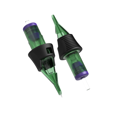 Caixa de 20 cartuchos de agulha Ghost HEX - Hollow Liner Long Taper