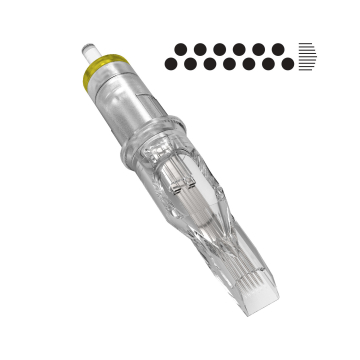 Caixa de 20 cartuchos de agulhas Killer Ink Stellar - Magnum Soft Edge