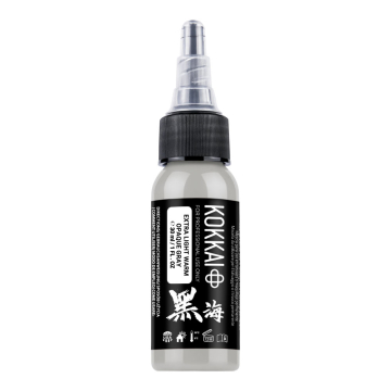 Kokkai Sumi Ink - Warm Opaque Grey - Extra Light