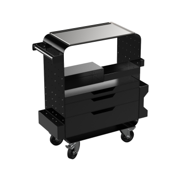 Estação de Trabalho Impala da Kwadron - Preto