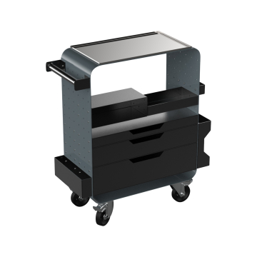 Estação de Trabalho Impala da Kwadron - Cinza