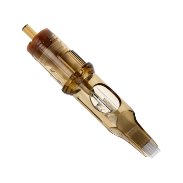 Caixa com 20  Cartuchos Kwadron 0.35mm Taper Longo - Plana