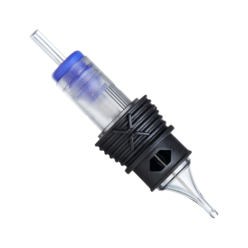 Caixa de 20 cartuchos para tatuagem Nexus Extra Long Taper - Round Liner