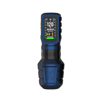Máquina de tatuagem sem fios Ozer X Channel - Azul