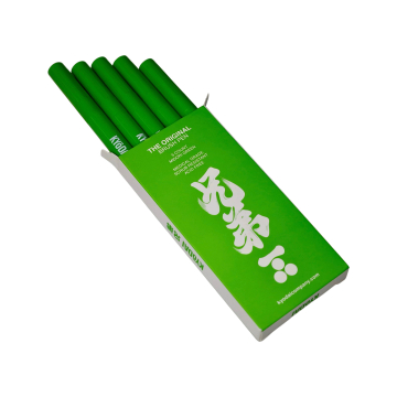 Pacote com 5 canetas pincel de ponta firme Kyōdai - Midori Green
