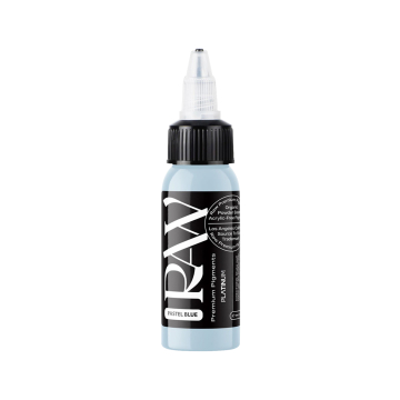 Raw Pigments Platinum - Pastel Blue - Tinta para tatuagem - 30ml