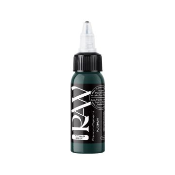 Raw Pigments Platinum - Phthalo Green - Tinta para tatuagem - 30ml