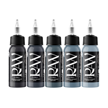 Raw Ink - Conjunto Ominous Opaques - 5 x 30ml (1 oz)