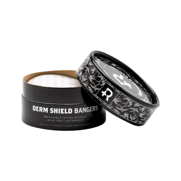 Recovery Derm Shield Bangers - Folhas de 7,6 cm x 7,6 cm (3" x 3") - Pacote de 100