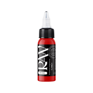 Raw Pigments Platinum - Red Rum - Tinta para tatuagem - 30ml