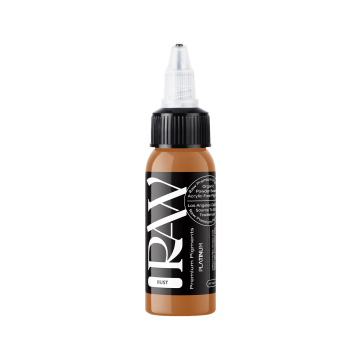 Raw Pigments Platinum - Rust - Tinta para tatuagem - 30ml