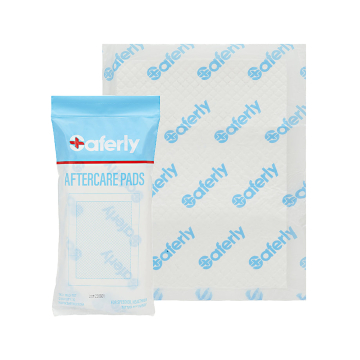  
 	
Pacote de 10 Saferly Aftercare Pads