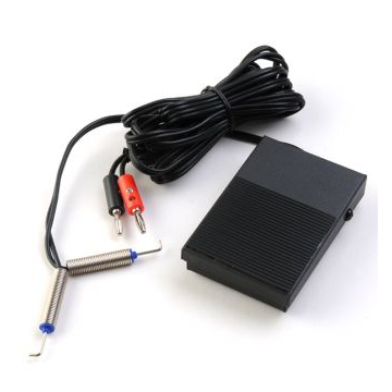 Combinação de Pedal de Tatuar / Clip Cord Ficha Banana