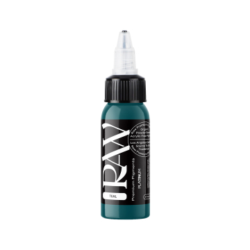 Raw Pigments Platinum - Teal - Tinta para tatuagem - 30ml