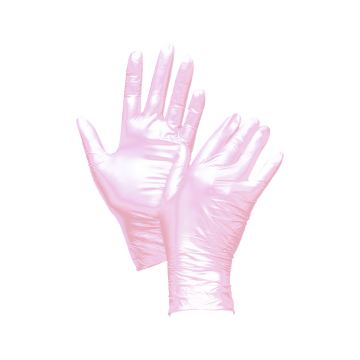 Caixa de 100 Luvas de Nitrilo Unigloves Fancy Rose - Cor-de-Rosa