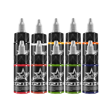 Tinta UNISTAR Colours™ - Conjunto Top Basic 10 x 30ml (1oz)