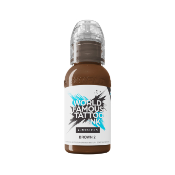 Tinta para tatuagem World Famous Limitless - Brown 2 30 ml