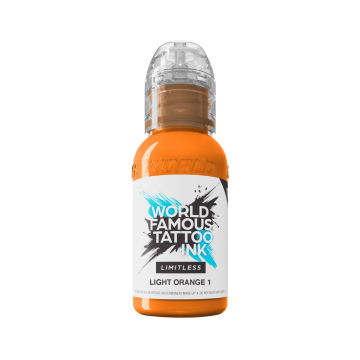 Tinta para tatuagem World Famous Limitless - Light Orange 1 30 ml