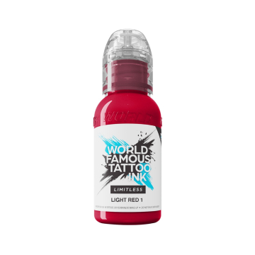 Tinta para tatuagem World Famous Limitless - Light Red 1 30 ml