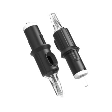 Caixa com 20 Cartuchos de Agulha Ghost Black - Soft Edge Magnum Long Taper