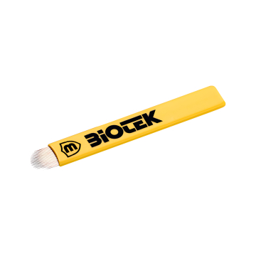 Caixa de 25 Biotek Microblading Blades 0.15 mm - Flexy 18U