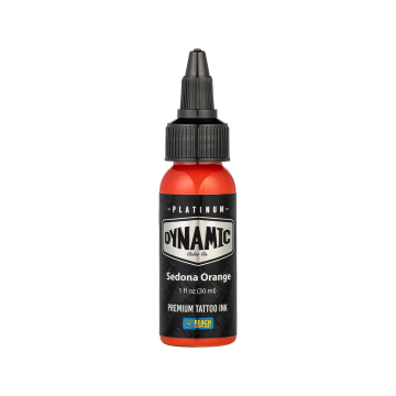 Tinta Para Tatuagem Platinum by Dynamic - Sedona Orange 30 ml