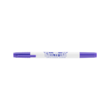 Caixa de 25 Electrum Marcadores de pele de ponta dupla - Violeta