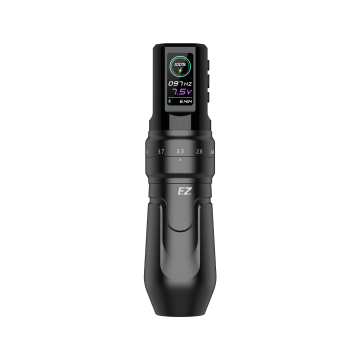 EZ P3 Pro Máquina de Tatuagem Sem Fio Estilo Caneta - Preto mate