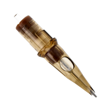 Caixa com 20  Cartuchos Kwadron 0.35mm Taper Longo Texturado - Liner Redonda