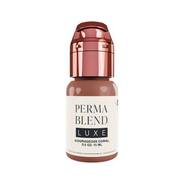 Tintas para PMU da Perma Blend Luxe - Courageous Coral 15ml