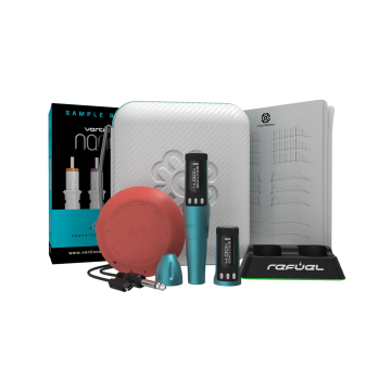 Microbeau Bellar Air - Máquina para Maquilhagem Permanente - Curso de 2,1mm - Pacote ULTRA - Microbeau Blue