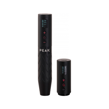 Peak Astra - Máquina PMU de caneta sem fios com 2 baterias - Raven