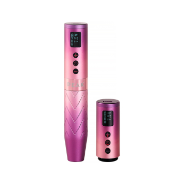 Peak Astra - Máquina PMU de caneta sem fios com 2 baterias - Rose Quartz
