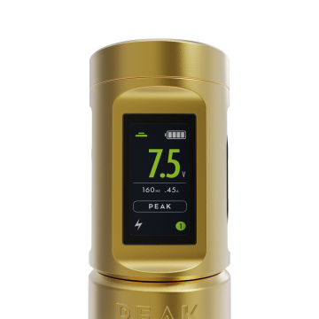 Bateria para a Peak Solice Pro V2 Máquina sem fios -  Ouro mate