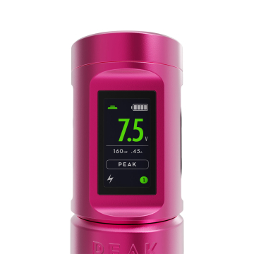 Bateria para a Peak Solice Pro V2 Máquina sem fios - Rosa mate