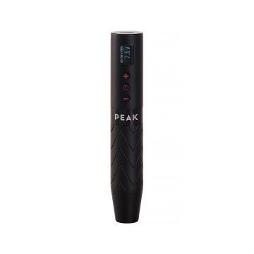 Peak Astra - Máquina PMU de caneta sem fios com traço ajustável - Raven